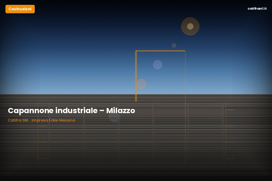Capannone industriale – Milazzo