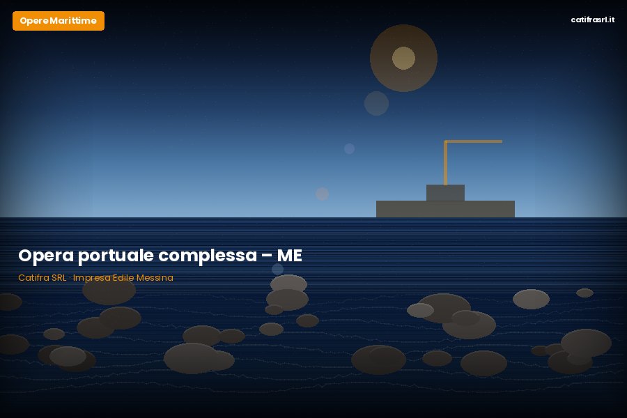 Opera portuale complessa – ME