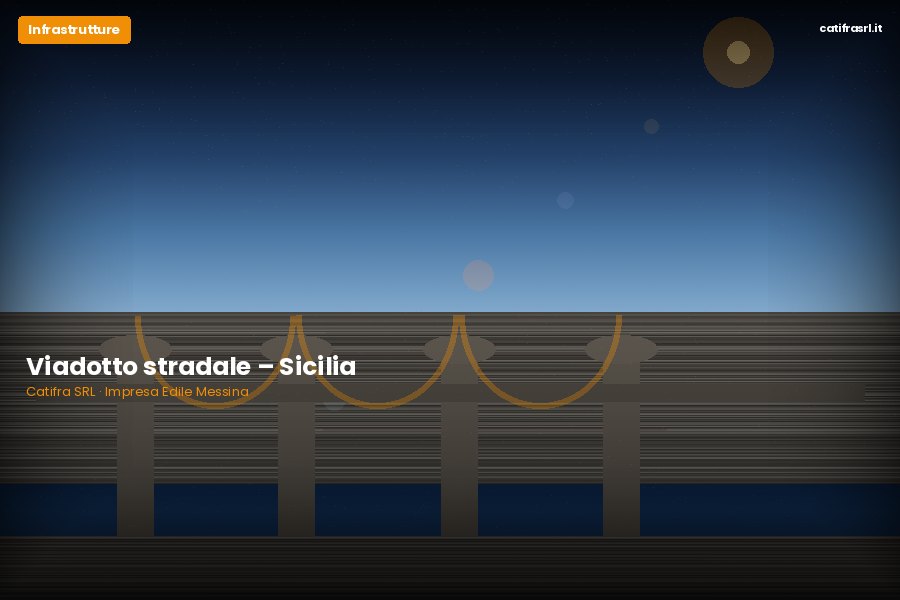 Viadotto stradale – Sicilia