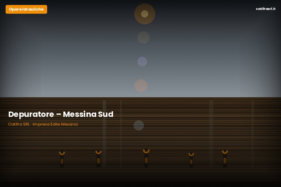 Depuratore – Messina Sud