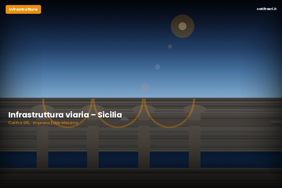 Infrastruttura viaria – Sicilia