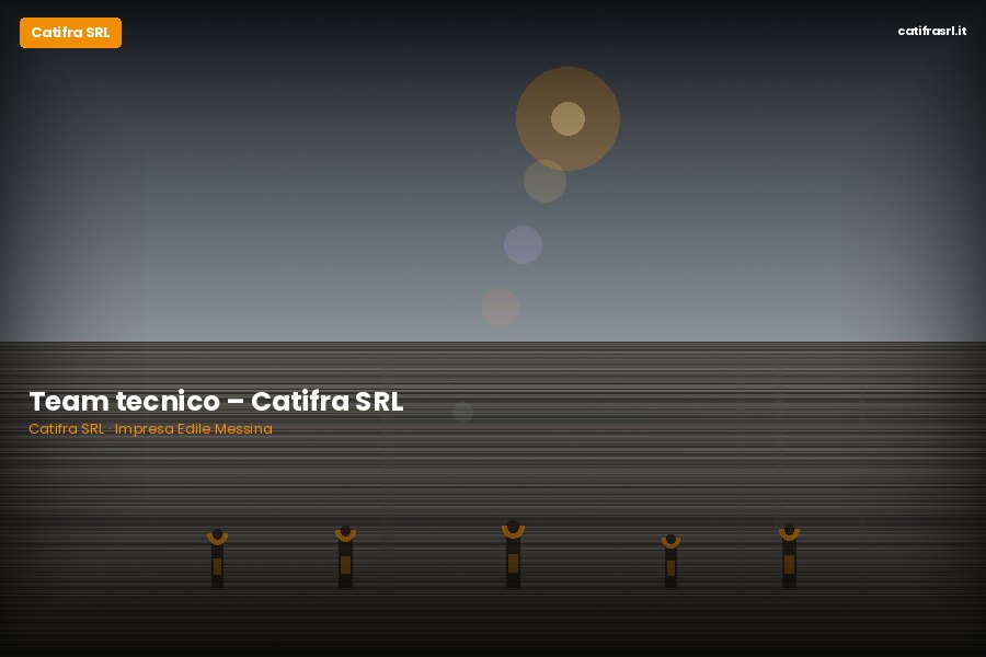 Team tecnico – Catifra SRL