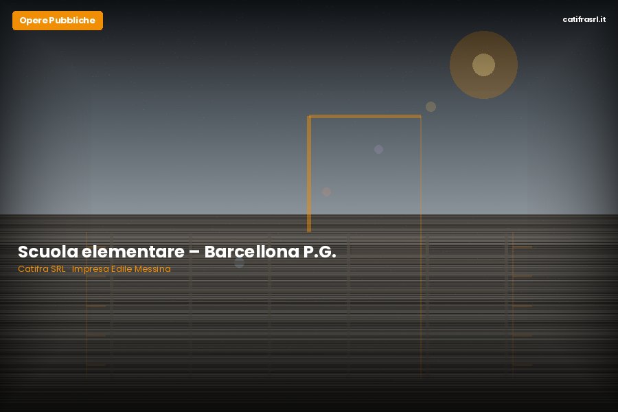 Scuola elem. – Barcellona P.G.