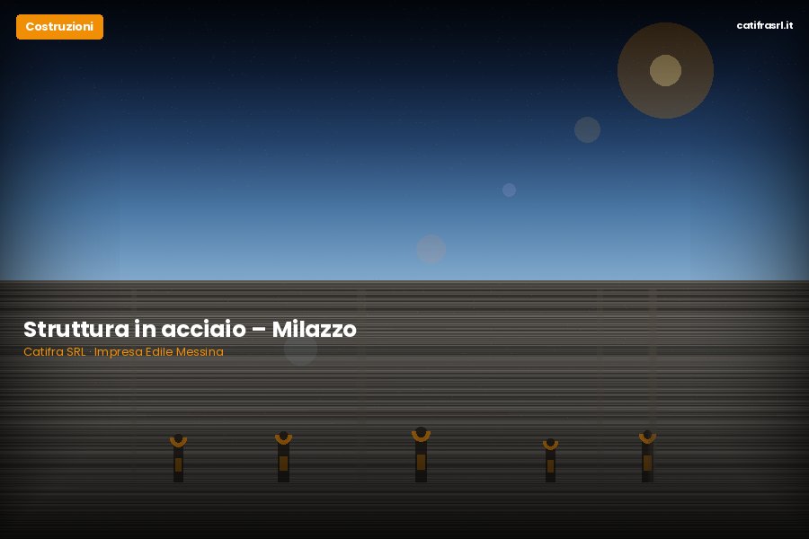 Struttura in acciaio – Milazzo