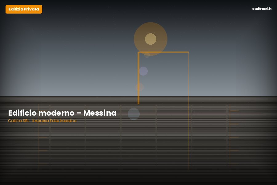 Edificio moderno – Messina