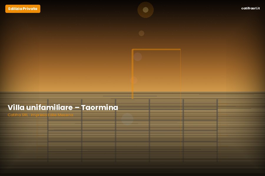 Villa unifamiliare – Taormina