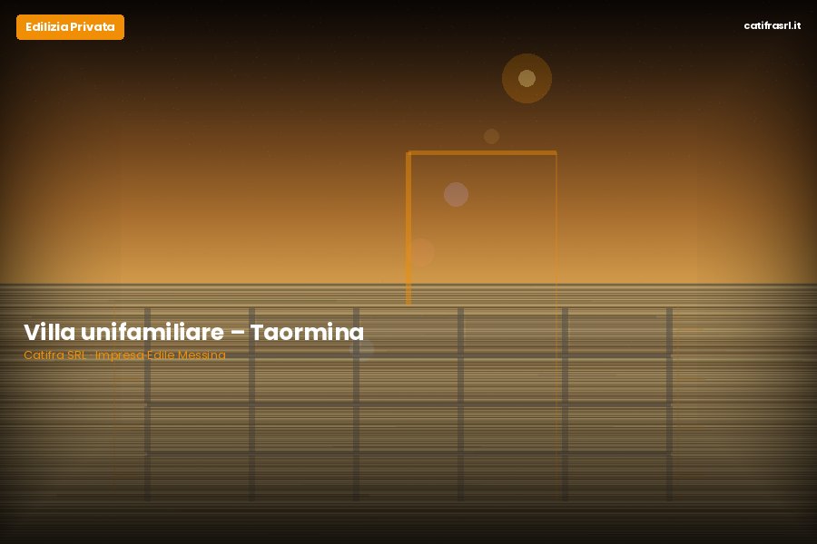 Villa unifamiliare – Taormina