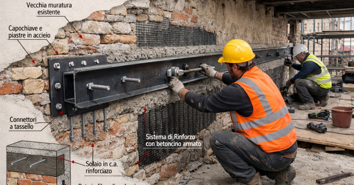 consolidamento del terreno e delle strutture