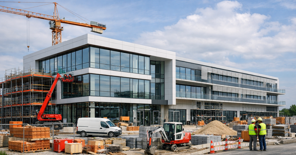 edilizia commerciale moderna