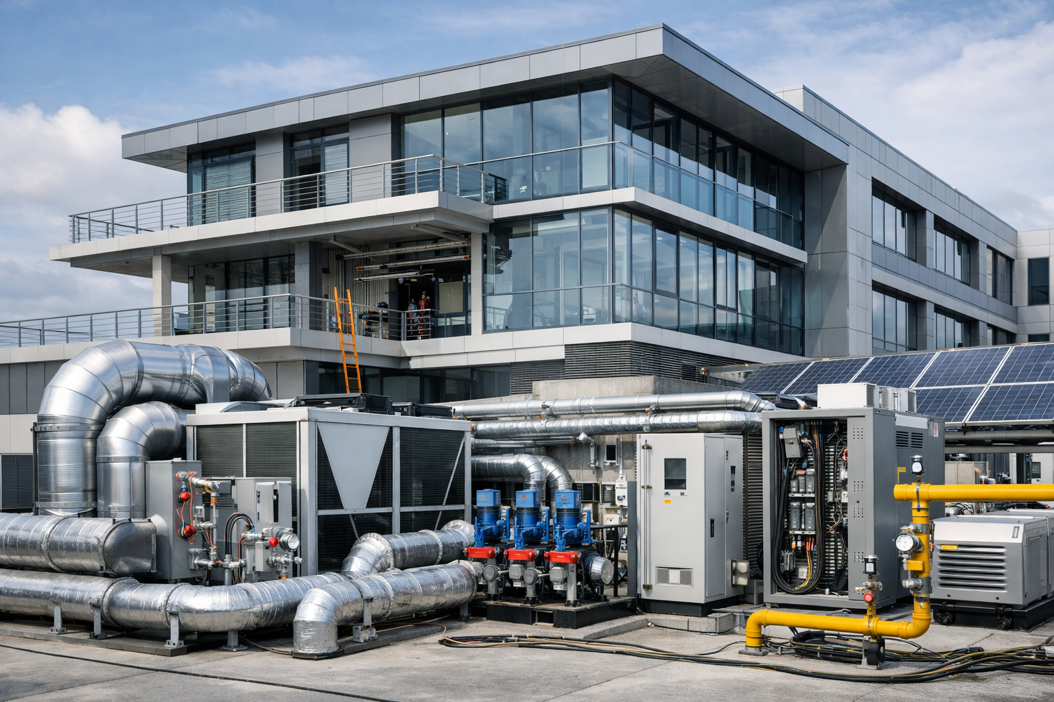 impianti tecnologici negli edifici moderni