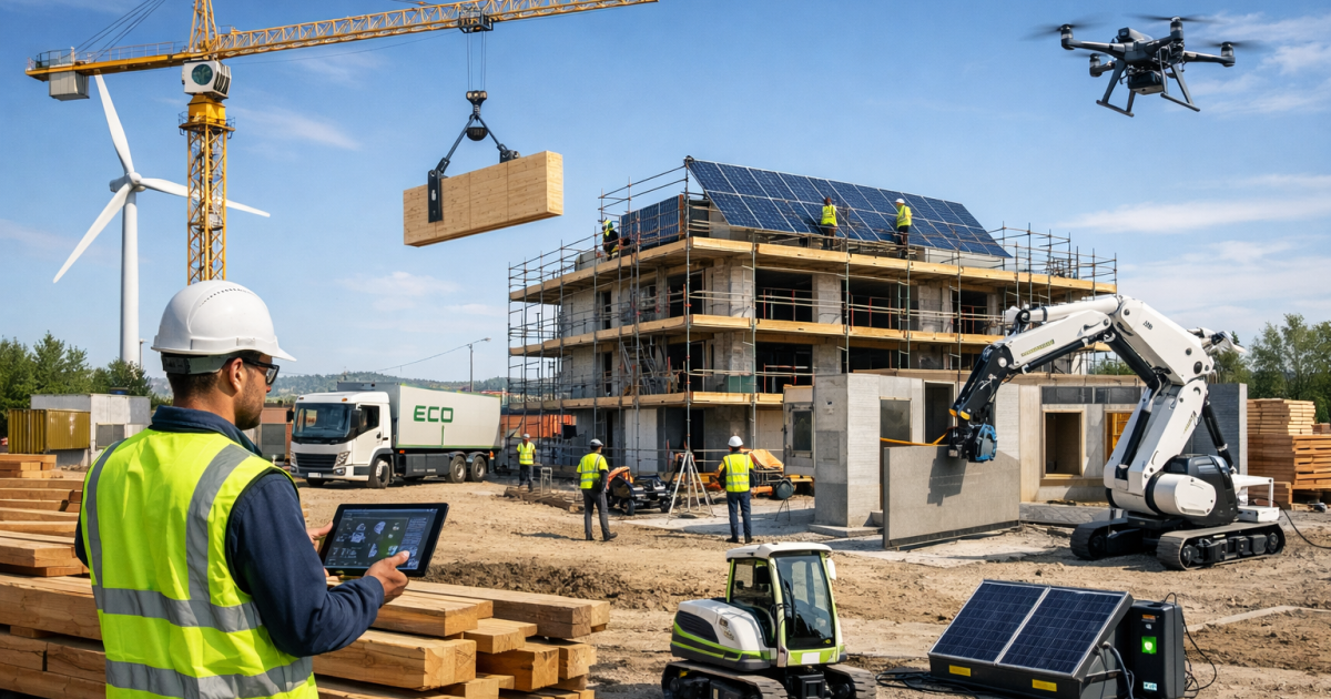 impresa edile con tecnologie avanzate