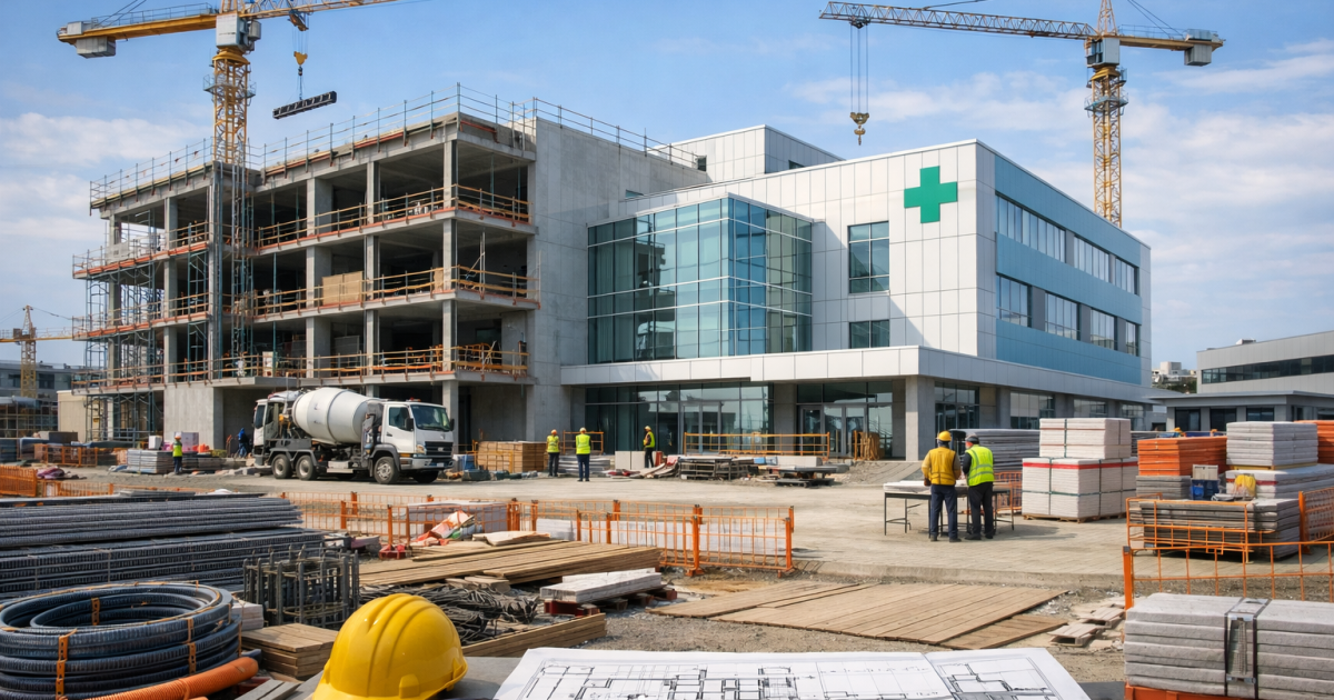 lavori ospedalieri e strutture sanitarie