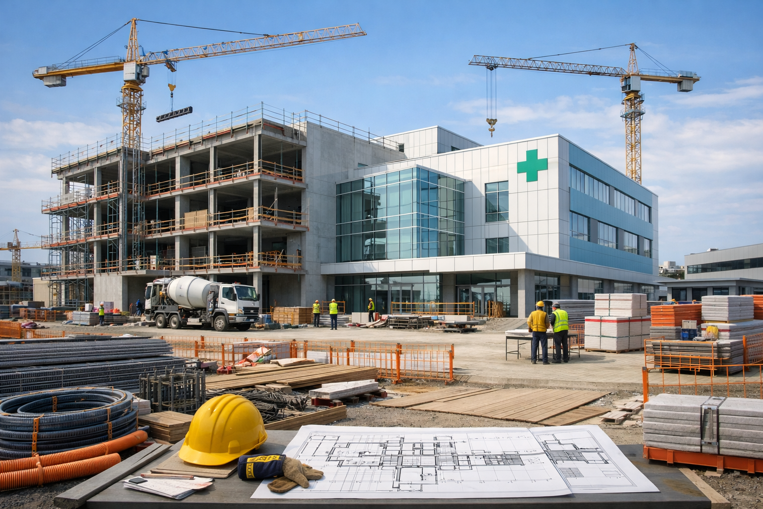 lavori ospedalieri e strutture sanitarie