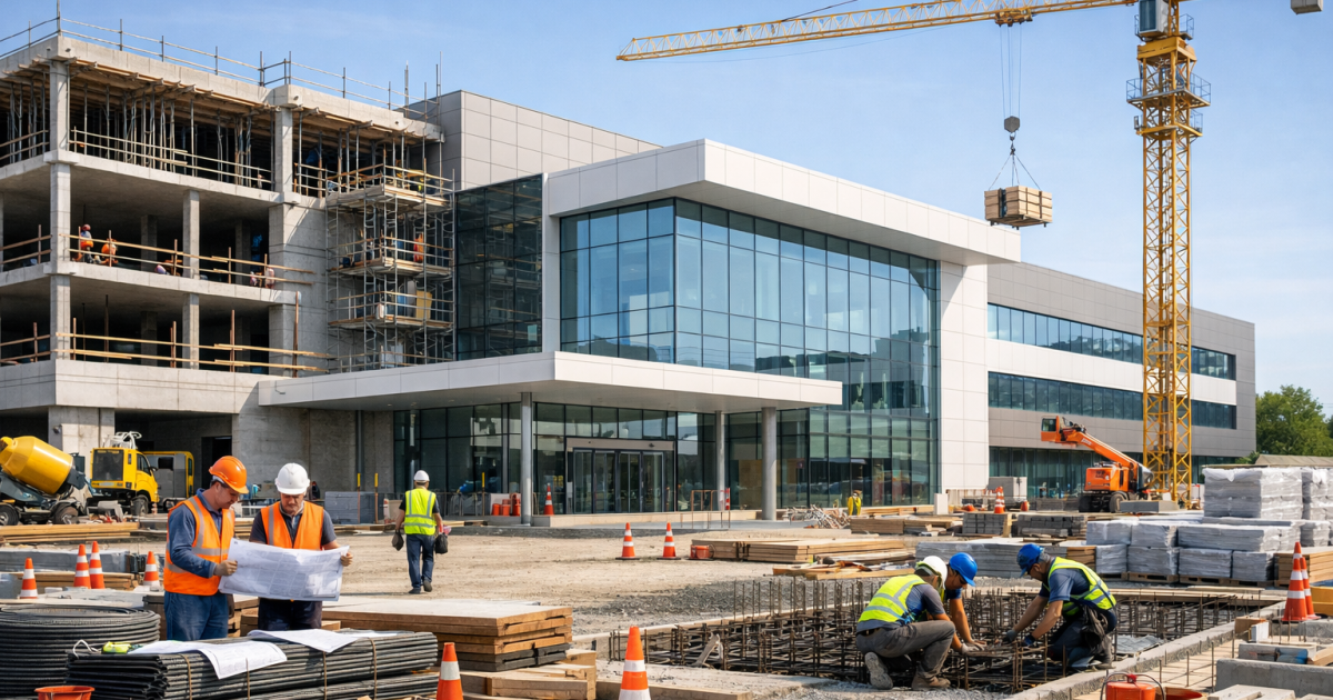 lavori per ospedali e strutture sanitarie
