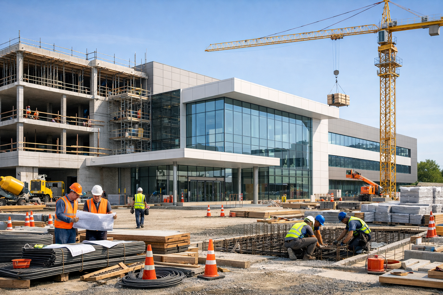lavori per ospedali e strutture sanitarie
