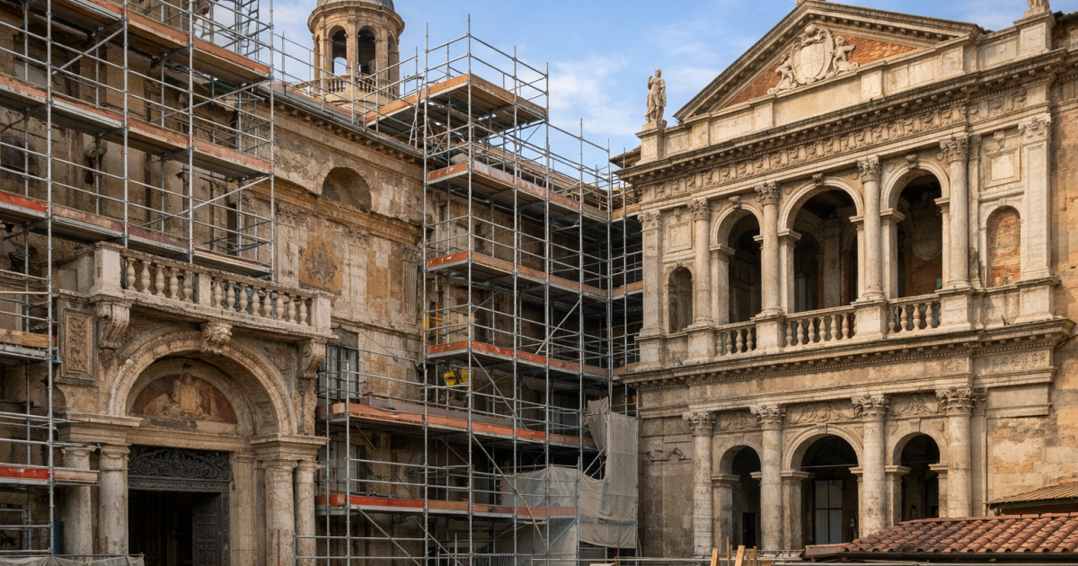 restauro di edifici vincolati