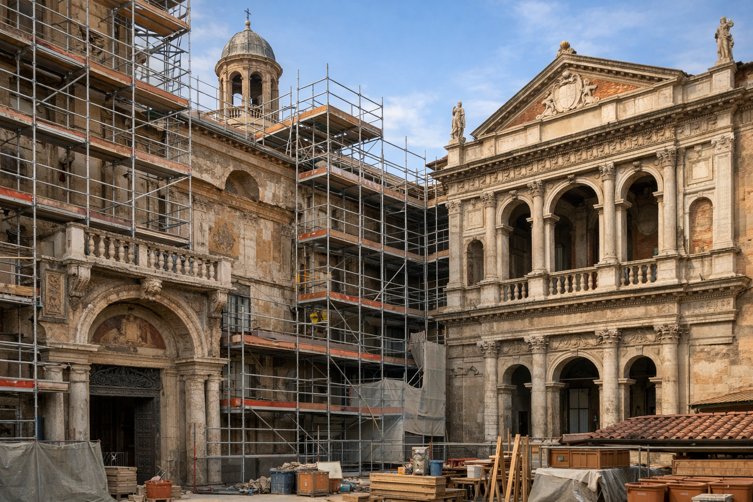 restauro di edifici vincolati